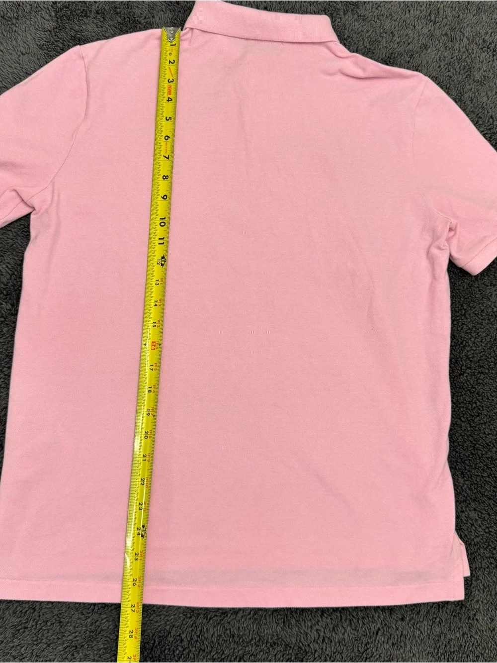 Polo Ralph Lauren Men's Pink Classic Fit Short Sleeve Polo Shirt Size Medium